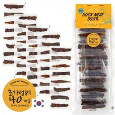 오래오래프로젝트 초대용량 줄줄이스틱 오리 40개입 (200g), 단품, 200g