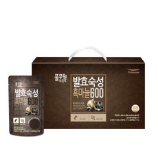 풀무원 건강즙 발효숙성 흑마늘600, 80ml, 30포