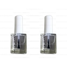 웨이크메이크 네일건 탑 & 베이스 코트 베이스, 2개, 8ml