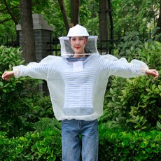 고급 방충복 양봉옷 상의 모기장옷 해충 모기 퇴치 낚시 캠핑 벌초 안전망 해충 보호복 방충모자 모기모자
