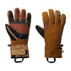 Mountain Hardwear 남성용 스탠다드 클라우드 뱅크 고어텍스 장갑 블랙 미디엄, Small, Golden Brown