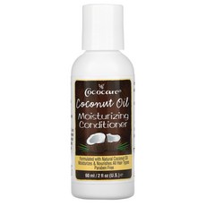 Cococare 모발 관리 Coconut Oil Moisturizing 컨디셔너 2 fl oz (60 ml), 1개