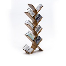 원목 북타워 북트리 매거진 랙 LP CD DVD 수납장 틈새 수납장 폭좁은 선반 나무, 8단 북타워 A형개