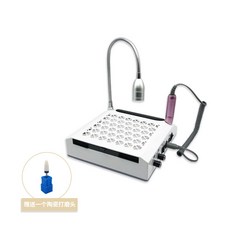 Xeno 80W 네일드릴 흡진기 일체형 머신, 패키지 1개