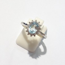 토파즈원석반지