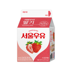 서울우유 딸기우유 팩음료 300ml x 4개