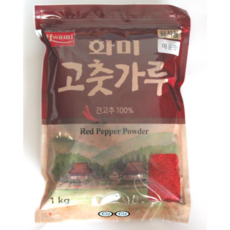 화미 고춧가루 김치용 매운맛, 1kg, 3개