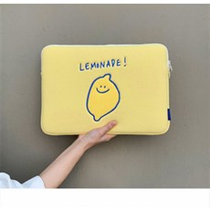 iPad 태블릿 레몬 세컨드모닝 파우치, 13 인치 : 35 * 25.5 * 2cm 스팟