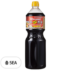 [화미] 국수 장국 쯔유, 5개, 2kg
