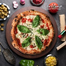 잇츠쿡 10인치 마르게리따 피자 프리미엄 수제 화덕 냉동피자, 1개, 340g