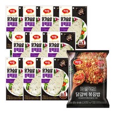 닭가슴살블랙페퍼 110g 10봉+닭갈비볶음밥 450g 2봉, 단품