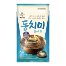 CJ제일제당 동치미물냉면(4인분)x3개, 1.816kg, 3개