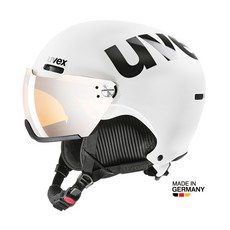 UVEX 헬멧 HLMT 500 VISOR_WHITE-BLACK MAT 21