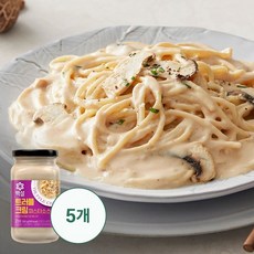 CJ제일제당 백설 트러플크림 파스타소스 355g x 5개, 단품
