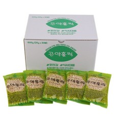 곤약홀릭 곤약볶음 누룽지시리얼 20g 30포, 30개