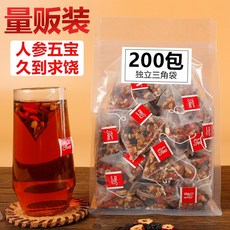 중국 전통차 선물 인삼 오보차 구기자차, 인삼오보차 15팩 간편한 사용, 1개
