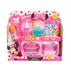 미니 마우스 주방 오븐 플레이 세트 Just Play Minnie's Happy Helpers Bowtastic Pastry Playset…, 1개