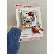 헬로키티 갤럭시z플립 4/5/6 거치대 케이스