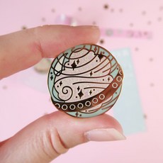 영국 디자이너 루시 해리 포터 메모리얼 Remembrall 배지 브로치