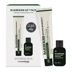 바버 501 쉐이빙부스터밤 그린+시카 올인원 모이스처라이저 30ml, 1set, 66ml
