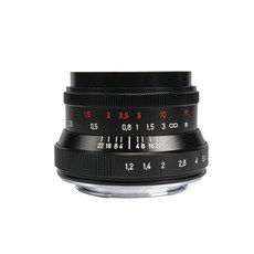 [국내정식판매점] 7Artisans 35mm F1.2 II 블랙 APS-C/후지 FX 마운트