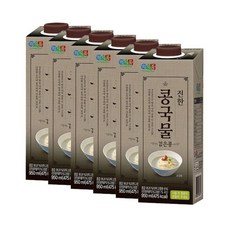 콩을 통째로 갈아넣은 정식품 진한콩국물 950ML 6개