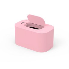 물티슈 워머 출산선물 보온 데우기 휴대용, 핑크 스마트, 1개