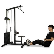 렛풀다운머신 블럭형75kg I 케이블머신 렛타워