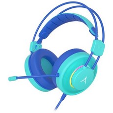 앱코 버츄얼 7.1 게이밍 헤드셋, N800, 블루민트