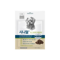 먹기 좋은 시니멀 도그트릿 치매 인지장애 메모리 소프트 트릿간식, 1개, 80g - 노견치매