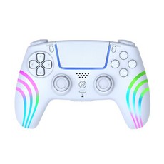 블루투스 호환 무선 게임 패드 이중 진동 콘솔 컨트롤러 PS4 윈도우 PC용