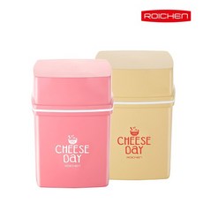 [로이첸] 집에서 즐기는 수제 치즈메이커 - 치즈데이 2color, 1개, 핑크