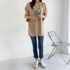 [보리맘]마틸다 수유티셔츠 외출 수유티 수유복 임부복 ID467 기타브랜드