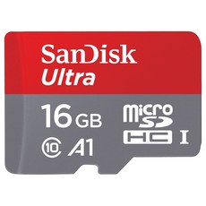 샌디스크 울트라 Micro SD 메모리카드 SDSQUAR-016GB, 16GB