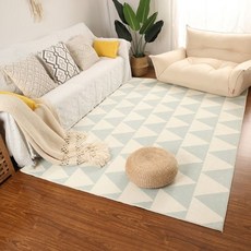 [전기담요] 모던 심플 넓은 영역 거실 장식 카펫 두, E_180x280cm