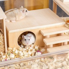 카르노 햄스터 계단 장난감 S, 우드, 1개