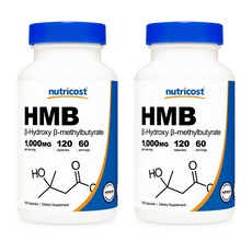 HMB 500 mg 120캡슐 2병