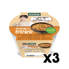 찬또배기 된장술밥 편스토랑우승상품 480g x 3개