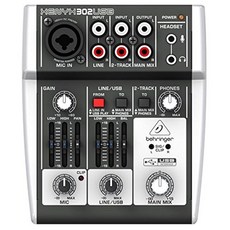 Behringer 오디오 인터페이스 Xenyx 302 USB 5-Input, 단일상품