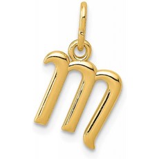 14k모노그램목걸이