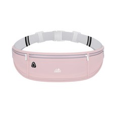 모노치 슬림핏 러닝벨트 허리쌕 힙색, 1개, 소프트핑크