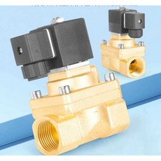 워터 전기 에어 밸브 황동 소형 정상 유량, 1개, 상시 닫힘 6분 25mm AC220V