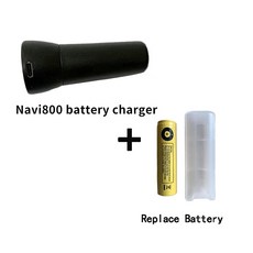 Enfitnix Navi800 배터리 충전기 자전거 헤드 라이트 배터리 USB 충전식 내구성 긴 수명 시간 자전거 램프, 세트 1