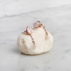 문스톤링귀걸이