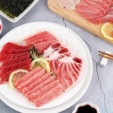 [숨비해물] 참다랑어 참치회 냉동 블럭 참치 적신, 1개, 적신250g