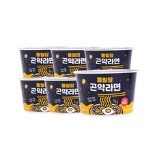 통밀당곤약라면