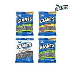 자이언트 해바라기씨 142g / 163g 봉지 12개 세트 4종 / GIANTS Sunflower Seeds Flavor Bags, original