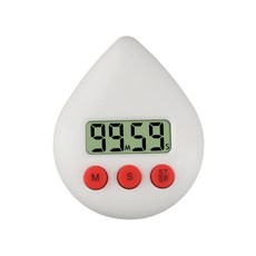디지털 카운트다운 타이머 가정용 방수 전자 3 색 에너지 절약 욕실 주방 용품 1 PC 신제품, 1개