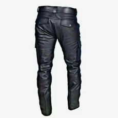 가죽 남성용 양털바지 겨울 스트리트 남성 의류 바지 패션 캐주얼