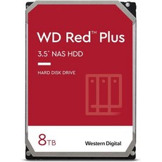 Western Digital 8TB WD Red Plus NAS 내장 하드 드라이브 HDD 5640RPM SATA 6Gbs CMR 128MB Cache 3.5" WD80EFZZ, 128 MB Cache - wd80efzz